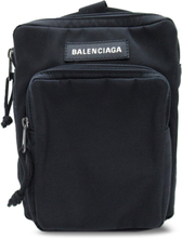 Pre-owned Balenciaga Nylon Explorer Crossbody Black