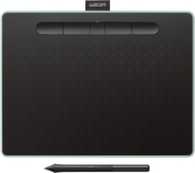 Wacom Intuos M with Bluetooth - Digitizer - oikea- ja vasenkätinen - 21,6 x 13,5 cm - sähkömagneettinen - 5 painiketta - langaton, langallinen - USB,