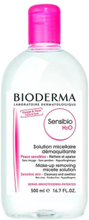 Bioderma Sensibio H2O, Micellar-puhdistusvesi, Naisten, Herkkä iho, 500 ml, Pullo