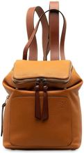 Pre-owned Loewe Goya Backpack Brown