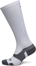 Vectr Lgt Cush Full L Socks Sport Socks Regular Socks White 2XU