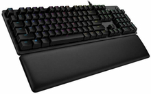 Bluetooth keyboard med tabletstøtte Logitech G513 CARBON LIGHTSYNC RGB Mechanical Gaming Keyboard, GX Brown