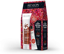 Revlon Color Dream Team Shampoo 45 Days + Nutri Color Creams The Brave Reds 600 Fire Red