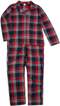 SF Womens/Ladies Tartan Pyjama Set