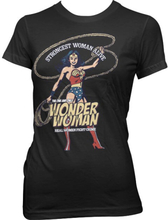 Wonder Woman - Strongest Woman Alive Girly Tee XX-Large