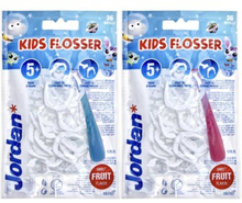 Jordan Jordan Kids 5+ Flosser Dental floss for children 1pack-36pcs