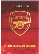 Arsenal Fc - Arsenal Fc 2024 A3 Deluxe Calendar