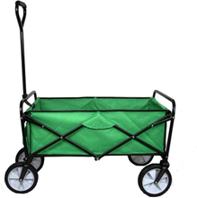 Green Foldable Garden Cart | MonsterShop