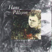 Brahms: Sonata F sharp minor op 2 (Hans Pålsson)