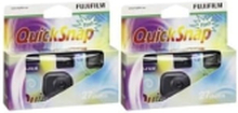 Fujifilm QuickSnap Flash 400 - Kertakäyttökamera - 35mm (2 kpl)