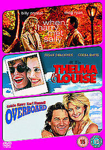 When Harry Met Sally/Thelma And Louise/Overboard DVD (2009) John Gielgud, Pre-Owned Region 2