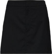 Short Tailored Skirt Kort Skjørt Svart Filippa K*Betinget Tilbud