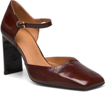 Pumps Shoes Mary Jane Shoe Pumps Classic Burgunder Billi Bi*Betinget Tilbud