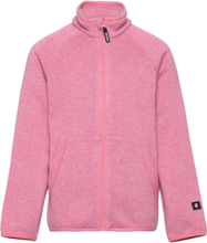 Fleece Sweater, Hopper Outerwear Fleece Outerwear Fleece Jackets Rosa Reima*Betinget Tilbud