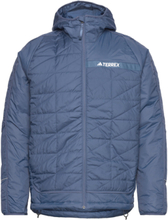 Terrex Multi Insulation Hooded Jacket Sport Jackets Quilted Jackets Blue Adidas Terrex