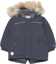 Jacket Kasper Tech Outerwear Jackets & Coats Winter Jackets Blue Wheat