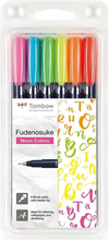 Set of Felt Tip Pens Tombow Fudenosuke Multicolour