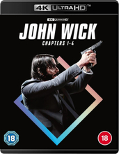 John Wick: Chapters 1-4 (4K Ultra HD + Blu-ray) (Import)