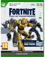 Xbox One / Series X Videopeli Meridiem Games Fortnite Transformers-paketti - Jännittävä pelikokemus Fortnitesta ja Transformersista.