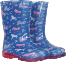 Mountain Warehouse Childrens/Kids Splash Unicorn Light Up Wellington Boots