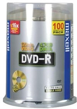 Maxell DVD-R 4.7GB (100 Pack), DVD-R, 120 mm, 100 kpl, 4,7 GB