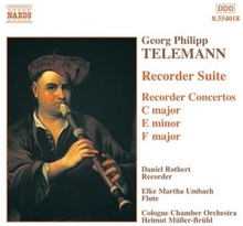 Telemann: Suite & concertos for recorder
