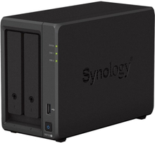 Synology Disk Station DS723+ - NAS-palvelin - 2 paikkaa - RAID 0, 1, JBOD - RAM 2 Gt - Gigabit Ethernet - iSCSI-tuki