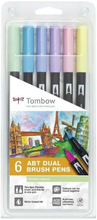 Set of Felt Tip Pens Tombow ABT Dual Multicolour