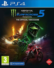Monster Energy Supercross - The Official Videogame 5 (PlayStation 4)