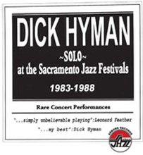Hyman Dick: Solo At The Sacramento Jazz Festival