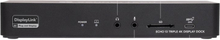 Sonnet Echo 13 Triple 4K Display Thunderbolt telakointiasema Kolmen 4K @60Hz näytön yhdistäminen, tukee kolmea DP- tai HDMI-näyttöä