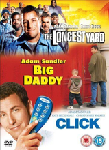 The Longest Yard/Click/Big Daddy DVD (2007) Kate Beckinsale, Dugan (DIR) Cert Pre-Owned Region 2