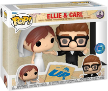 POP figuuri Pack POP Disney UP Ellie & Carl Exclusive 2 figuuria