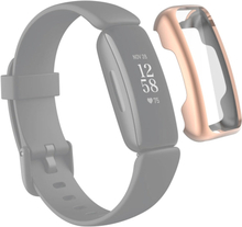 For Fitbit Inspire 2 TPU Electroplating Protective Case Cover(Rose Gold)