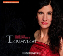 Johann Schenck : Juliane Laake/Ensemble Art D’Echo: Triumvirat CD (2019)