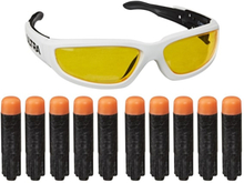 Nerf Ultra Vision Gear sikkerhedsbriller samt 10 Nerf patroner.