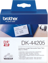 Printer labels Brother DK44205 62 mm x 15,24 m