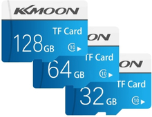 KKmoon Micro SD-Karte TF Flash-Speicherkarte 32 GB Class 10 Fast Speed (Blau)
