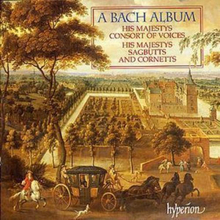 Johann Sebastian Bach : Bach Album, A (His Majestys Consort of Voices) CD
