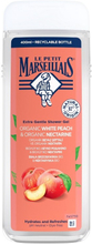 Organic White Peach and Organic Nectarine suihkugeeli 400ml