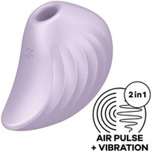 Succhia clitoride con vibrazione Satisfyer Pearl diver - viola