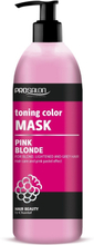 Prosalon Toning Color Mask Pink Blonde värillinen sävyttävä naamio 500g