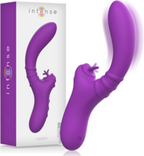 Intense - harry vibrator flexible with purple tongue