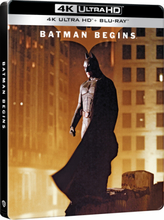 Batman Begins - Limited Steelbook (4K Ultra HD + Blu-ray)