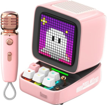 Divoom Speaker Divoom Ditoo Mic pink Karaoke Bluetooth Speaker