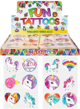 576pcs Girls Unicorn Temporary Tattoos Tatuoinnit