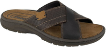 IMAC Mens Waxy Leather Sandals