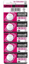 Maxell batteria litio cr2032 3v 5uds