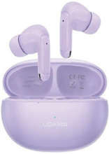 USAMS Bluetooth 5.3 TWS X-Don Series Dual mic ENC headphones wireless purple/purple BHUXD04 (USAMS-XD18)