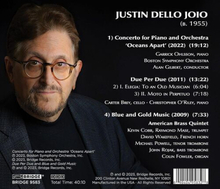 Justin Dello Joio : Justin Dello Joio: Oceans Apart CD (2023)